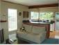 The kitchen from the living room