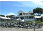 Front of house from beach