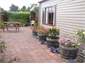 Back yard garden. Great BBQ area.