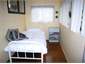 Single bed in main house