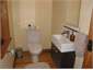 down stairs cloak room