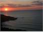 sunset-front of accomm