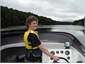 Heading out Waiau River to Lake Manapouri