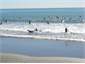 Sumner beach surfing.