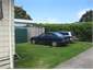 Ample parking/tent/play area out back