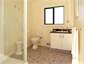 A clean spacious bathroom