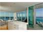 Kitchen, living and views