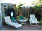 Outside relaxing area