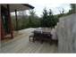 Outdoor dining adjacent to kitchen