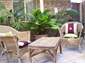 Relax in the private courtyard