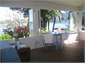 Balcony, dining table