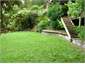 The lawn - slightly sloped
