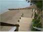 The beach