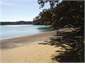 Short stroll to safe swimming beach