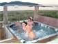 spa in the deck.