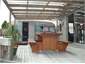Deck with caravan (bedroom 3)