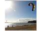 Kite-surfing at St Heliers