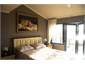 master bedroom looking out onto private deck