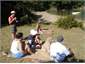 Afternoon tea on the foreshore