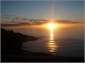 sunset from the bedrooms