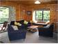 Lounge with bay window