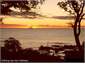 Evening view to volcano - White Island