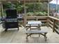 BBQ, deck area