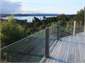 Wide harbour view from massive deck