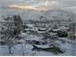 Town centre on a snow day