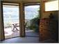 View from king size bed in master bedroom