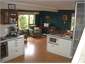 Looking through kitchen