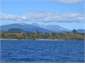 Mountains in the summer from the Lake
