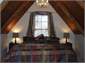 The romantic "Loft" bedroom with superking bed