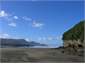 Bethells Beach from Waitakere Bay