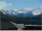 180 degree mountain and lake views