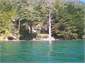 from the water