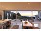 Dining area looking into courtyard