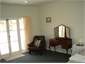 The main bedroom at Raratu Lodge.