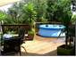 Swimming pool on deck