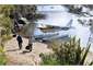 Float plane on the beach