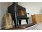 New log burner for colder nights.