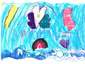 4 yr old Senna's thank you art work