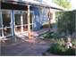Deck with outside table setting for 4 (not shown)