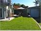 Fabulous Lawn leads down to the water