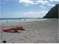 the beach - a short stroll from the house