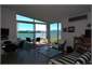 Beach view from open plan living area