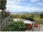 Side landscape garden area