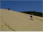 Sandsurfing