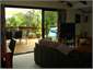 View out to deck