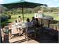 Back deck looking out over farm